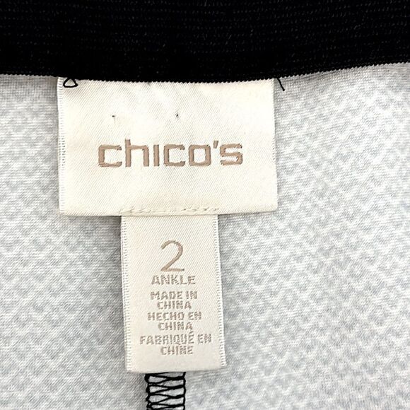 Chico's Brigitte Pants Size 2 (12) Ankle Pull On - Picture 11 of 14